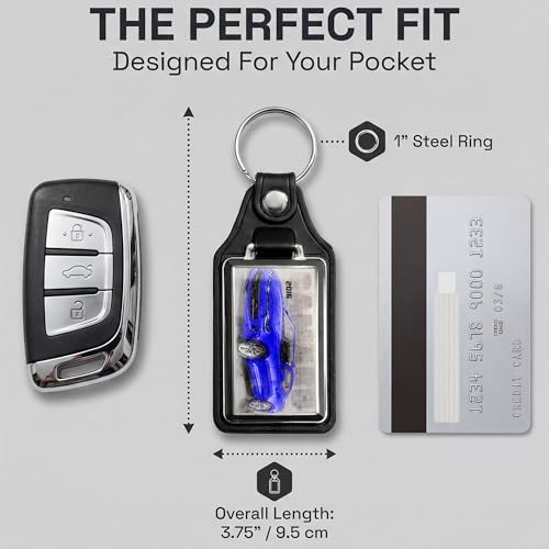 Image of Brotherhood Car Key Chain for Camaro - Classic Models Keychain for Men and Women Gift Key Ring - -