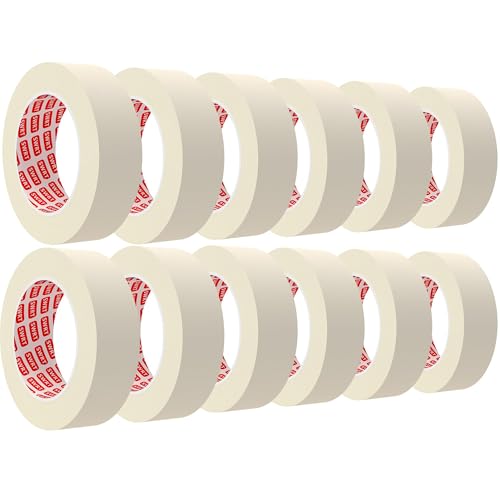 SWRT Bulk Masking Tape (1 Inch 12 Rolls)