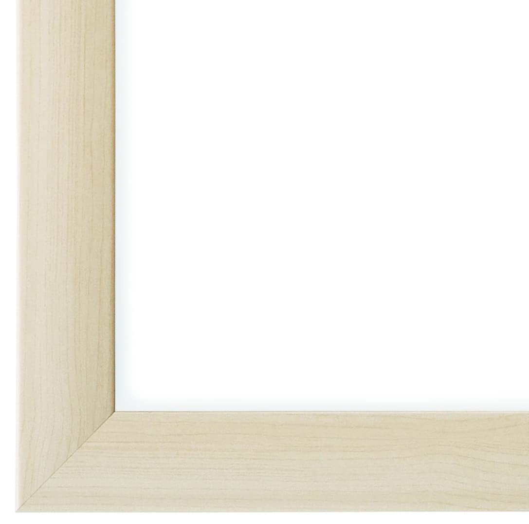 PrimeLuxe Holz Bilderrahmen 50 x 140 cm (Bildmaß) in Ahorn-Natur | Farbe und Größe wählbar | Rahmen für Poster | Puzzle | Foto collage | MADE IN GERMANY