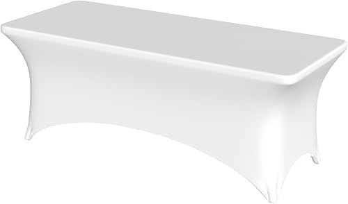HGASPBC Tischdecke mit Business-Logo, personalisiertes Design, Spandex, rechteck