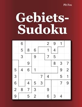 Paperback Gebiets-Sudoku (German Edition) [German] Book