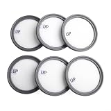 Elmtap Vacuum Cleaner Filter Replacement for Jimmy WB55/BX5/WB73/BX7 Pro Series for Home Dust Removal (6pcs)
