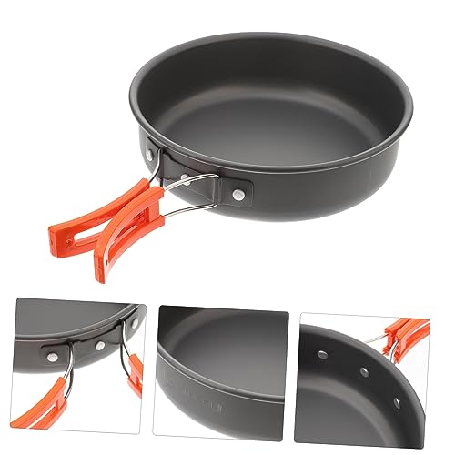 POPETPOP Cooking Pot Non-stick Camping Cookware Outdoor Portable Frying Pan for Camping - Image 10