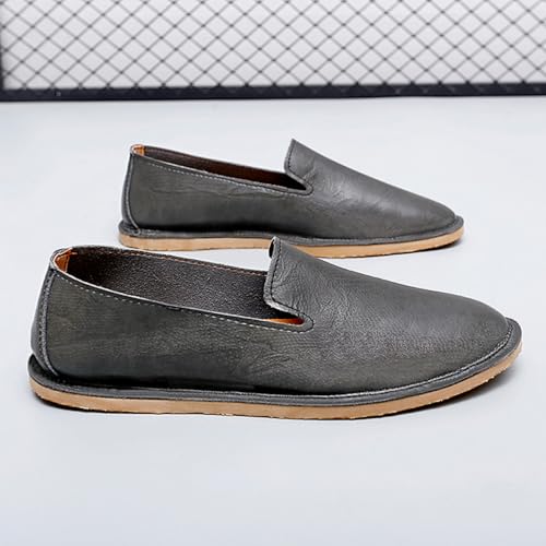 Men's Slip-On Barefoot Shoe Comfortable Dress Shoes Loafers3