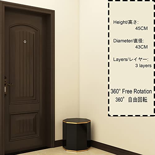 Solution de rangement élégante en métal pour couloir et placard