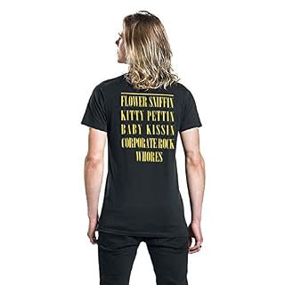 Live Nation T-shirt Imprimé musique et film Crew Short Homme, Noir (Black), FR: Small (Taille fabricant: Small) – Image 6