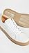 GREATS Men's Royale Sneakers, Blanco Gum, White, Off White, 13 Medium US