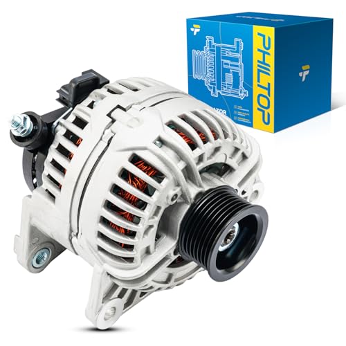 PHILTOP 11233N Alternator for Ram 1500/2500/3500 5.7L, 136 Amp, 12V