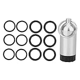 Tauchflasche O-Ringe Tauchflaschenventildichtring Tauchen Schwimmen Erwachsene Kinder Im Freien Sicherheit Für Flaschenventile Silber Durable