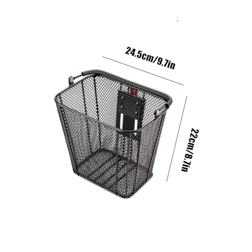 Panier de scooter robuste avec support de guidon pour vélo de montagne