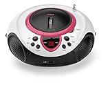 Neu LENCO scd38usbro SCD-38 USB Pink