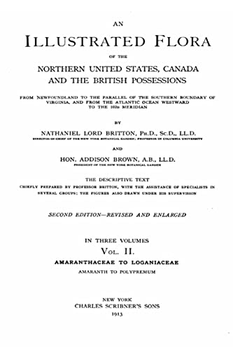 An Illustrated Flora of the Northern United States, Canada and the British Possessions - Vol. II