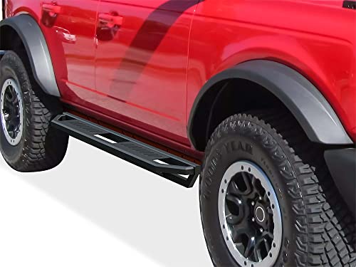 Estribos laterales Tuxtreme acero inoxidable 6.5in Ford Bronco