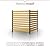 42in H x 38in W (2 Panels) No Dig Enclo Charleston Cedar Wood Privacy Screen, Ideal Outdoor Privacy Wall, Pool Equipment Enclosure, Trash Can Enclosures, Air Conditioner Fence, EC18009