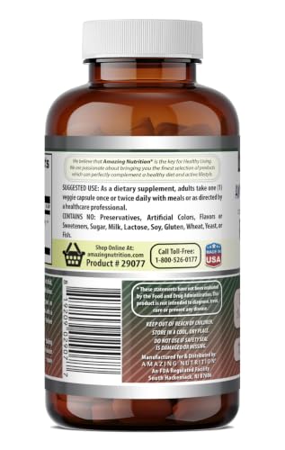 Image of Amazing Formulas Pine Bark Extract 100 Mg | Veggie Capsules Supplement | Non-GMO | Gluten-Free | Made in USA (1 Pack | 120 Count)