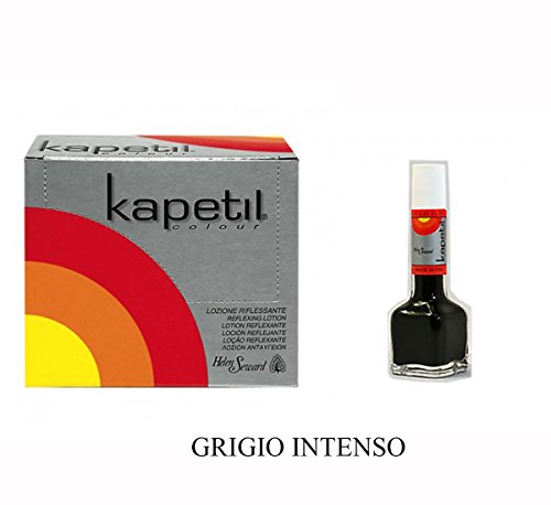 KAPETIL LOZIONE RIFLESSANTE PER CAPELLI GRIGIO INTENSO 12 FIALE DA 17ML