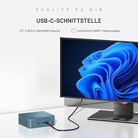 BOSGAME E2 Air 3501U Ryzen 5 Mini PC 8G DDR4 256G SATA SSD Triple Display – Ansicht 8