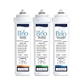 Brio 3-Stage Water Filter Replacement Kit - for Reverse Osmosis Filters