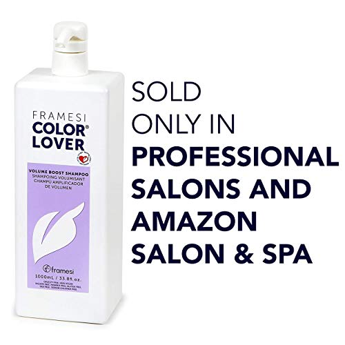 Framesi Color Lover Volume Boost Shampoo, 33.8 Fl Oz, Sulfate Free Shampoo With Quinoa And Aloe Vera, Color Treated Hair #TOP5