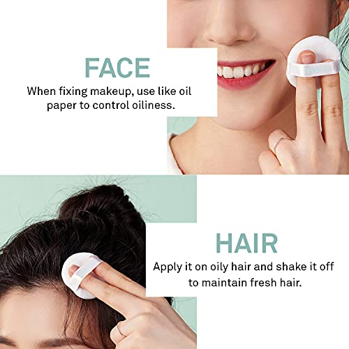 Saat Insight Anewm Sebum Control Drying Powder 5G - Oil Control Powder For Long-Lasting Clean Skin, Sebum Control Blotting Powder To Provide Transparent Makeup Finish, And Blur Fine Lines & Pores #TOP5