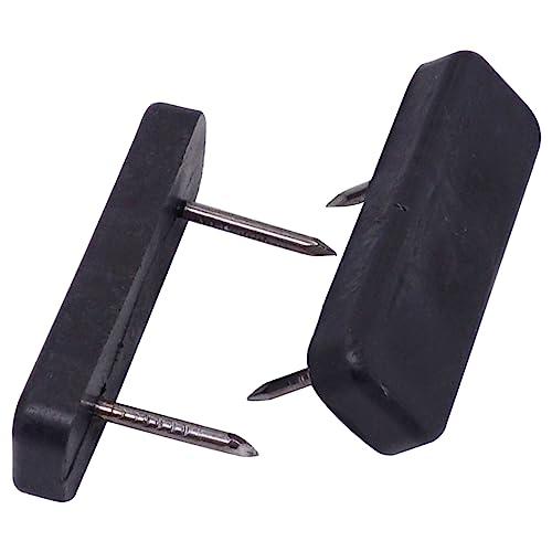Confezione: 16 gambe per mobili in plastica. Dimensioni: 45 x 15 mm.