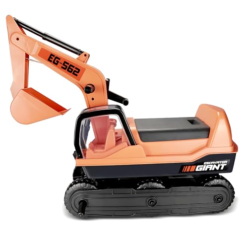 Trator Escavadeira Gigante Infantil Giant Escavator