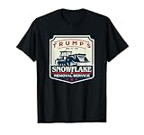 Trump's Snowflake Rmoval Service Funny Donald Trump 2024 T-Shirt