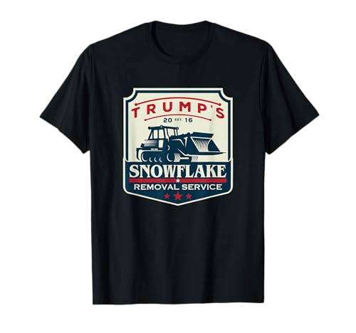 Trump's Snowflake Rmoval Service Funny Donald Trump 2024 T-Shirt