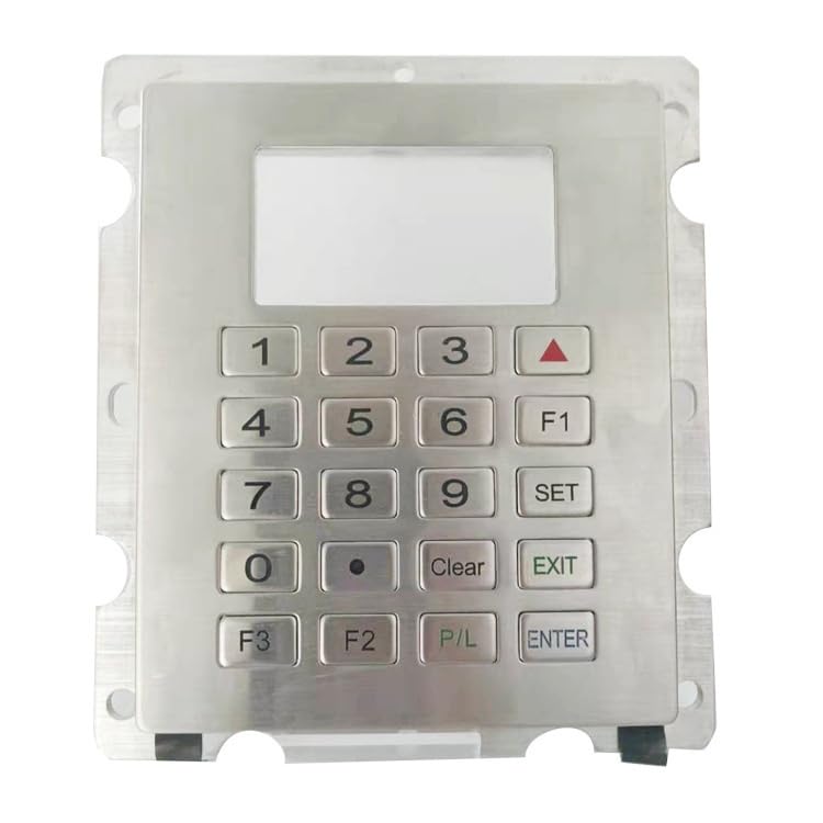 Claviers métalliques pour guichets automatiques et distributeurs USB