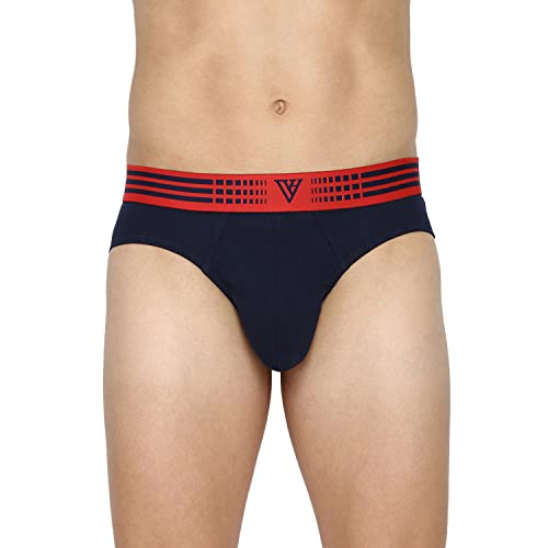Image of Van Heusen Men Anti Bacterial Briefs - 100% Combed Cotton - Pack of 2 - Colour Fresh, Moisture Wicking