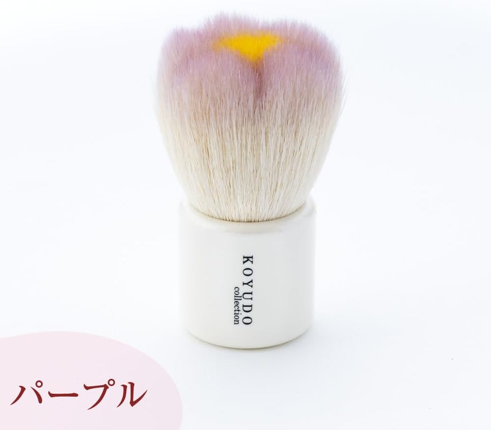 熊野筆 フラワー 洗顔 ブラシ フェイスブラシ 毛穴 クレンジングブラシ 泡立て フェイス ブラシ 化粧筆 熊の筆 熊野化粧筆 (ホ