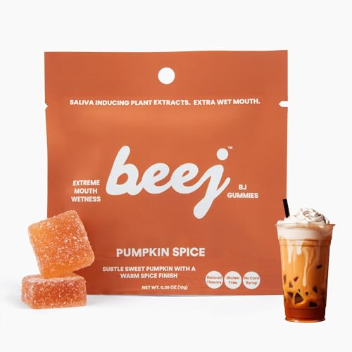 BJ Gummies, by BEEJ. Oral Sex Candy for Couples. (Pumpkin Spice)