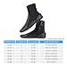 Julihai Water Shoes, 5mm Neoprene Diving Boots Men Women High Top Anti Slip with Reinforced Sole for Swimming Snorkeling Surfing (Size 10)