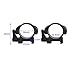 30mm Quick Detachable Steel Laser Sight Scope Mount Optic Mounting Rings (30 mm; Low (Quick-Detach))