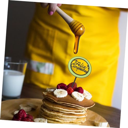 SOIMISS 5 Unidades inserção de bolo topo de bolo de feliz aniversário topo de bolo de aniversário de