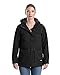 Berne Women's Softstone Washed Duck Utility Coat, XX-Large Regular, Black