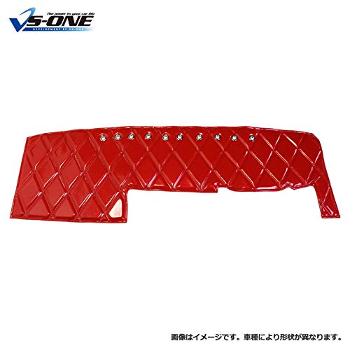 Amazon | ダッシュマット グランドプロフィア エナメル レッド 「車
