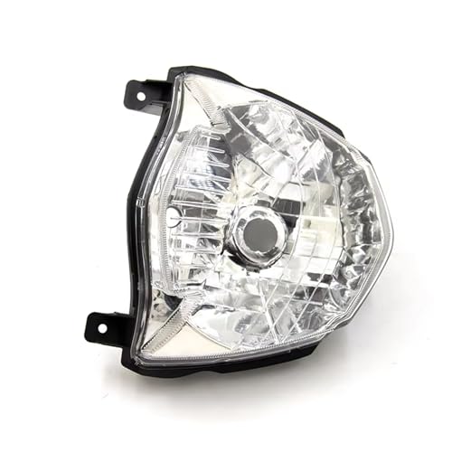Phare moto XT660X contre l'optique jauni pour retrouver un éclairage net
