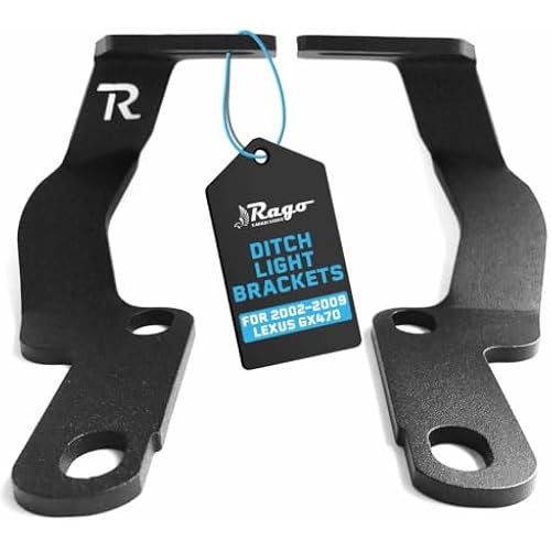 Rago Ditch Light Brackets for 2002-2009 Lexus GX470