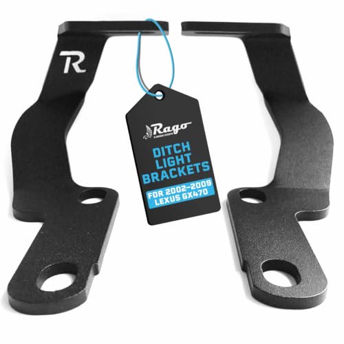 Rago Ditch Light Brackets for 2002-2009 Lexus GX470 by Rago Fabrication - Used condition - US$52.24