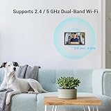 EZVIZ 2K Video Intercom Doorbell Camera Wired, Remote Door/Gate Unlock, 2.4G/5GHz Dual-Band Wi-Fi, 512 GB SD Card, No Monthly Fee, Human Detection, 7-Inch Colour Touch Screen, RFID Unlock (CP7) - Image 7