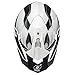 O'Neal Endurohelm Sierra R, Schwarz Weiß, XL, 0817 Casco Moto MX-Motocross, Unisex...