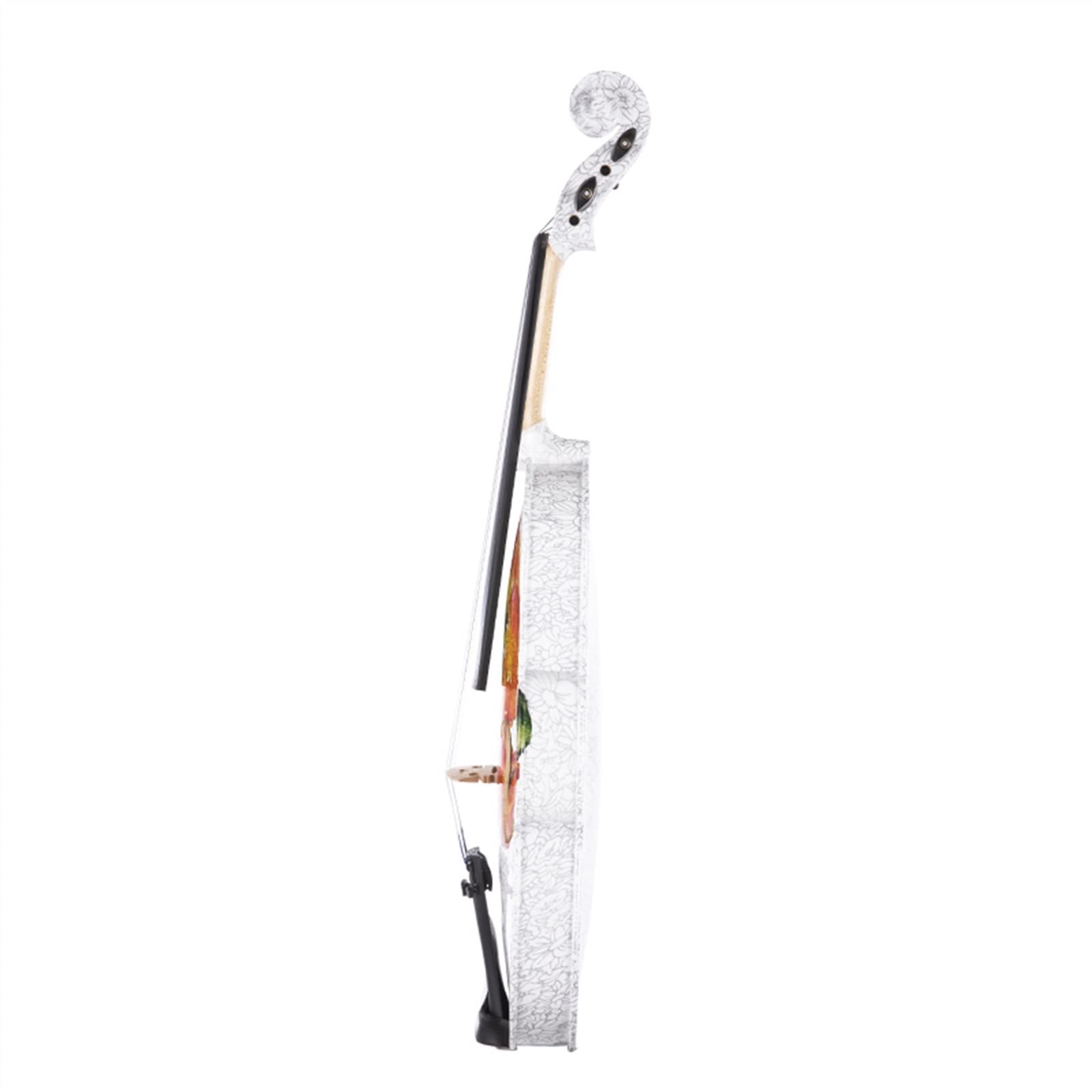 Violini per Studenti Kit Di Strumenti Musicali Per Violino Acustico 4/4 Fatto A Mano Con Top In Abete Massiccio E Fondo In Acero Massiccio Con Raccordi In Ebano Professionale Violino
