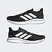 adidas Men's Supernova + Running Shoe, Core Black/White/Magic Grey, 10