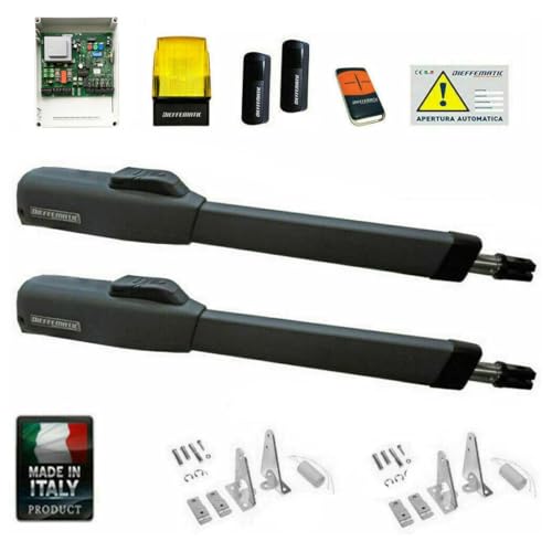 KIT MISTRAL DFM 300 AUTOMATISMO COMPLETO CANCELLO 2 ANTE BATTENTI 230V