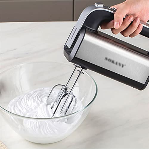 Using Electric Food Mixer Hand Blender Egg Beater Mixer Spiral Whisk Crea for hand blending and whisking
