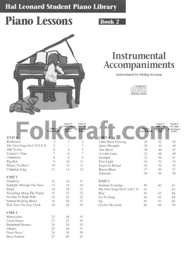 Piano Lessons Book 2 - CD: Hal Leonard Student ... 0793562686 Book Cover