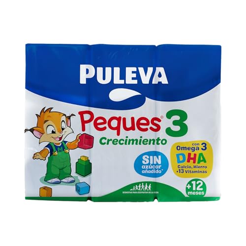 Puleva Peques 3 Leche de Crecimiento +12 Meses 3 x