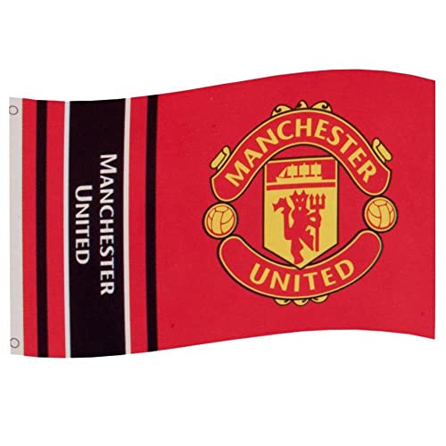Drapeau Manchester United F.C. WM officiel grand format de foot