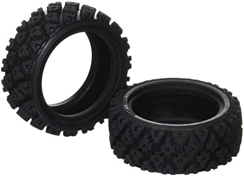 TAMIYA 1/10 Rally Block Front/Rear Tires 2 TAM50476